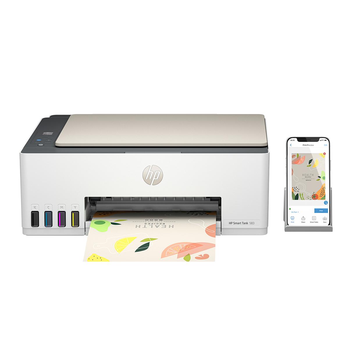 Impresora Multifuncion Hp Smart Tank 583 Wifi 4A8D7A