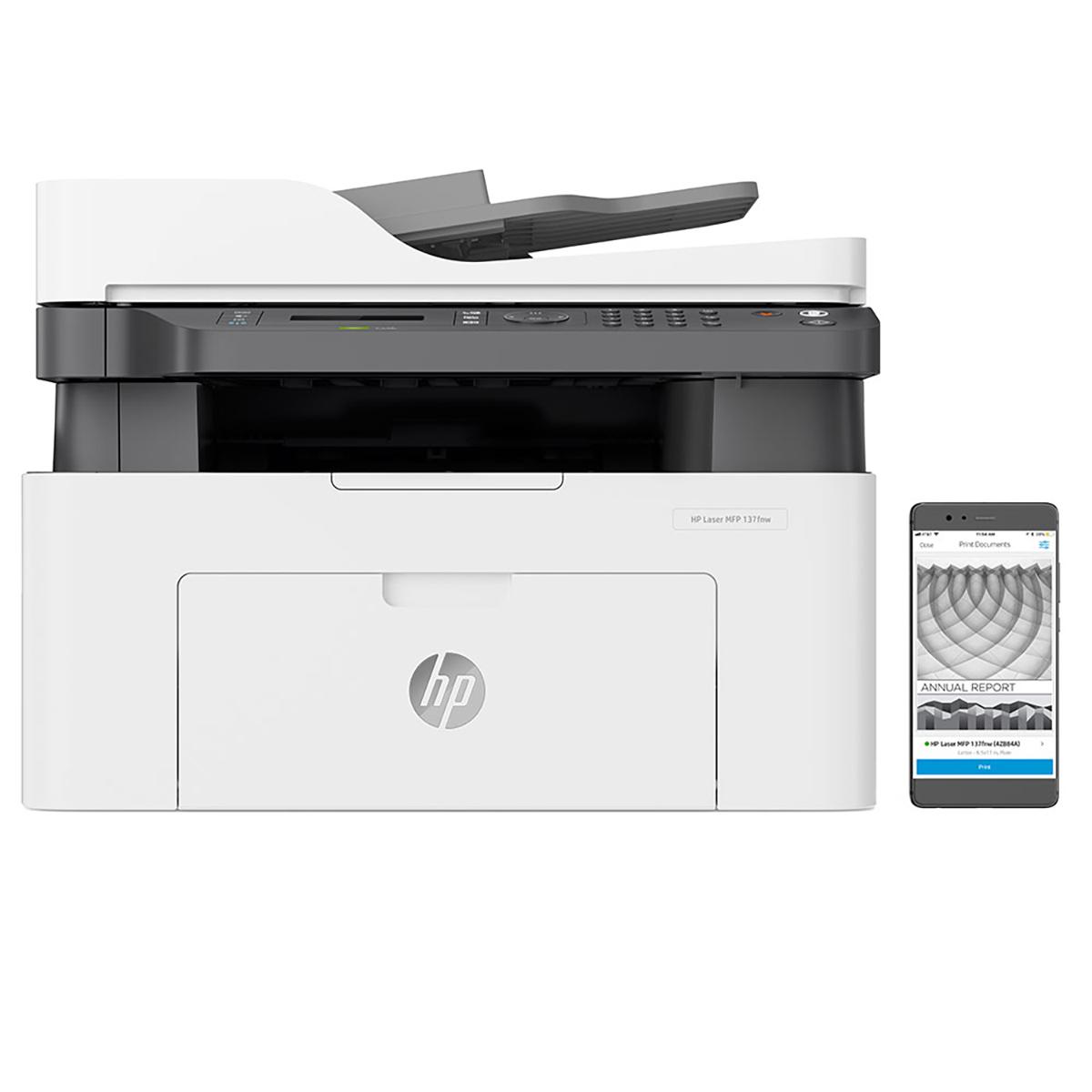 HP Impresora Laser  MULTIFUNCION M137FNW (6725)