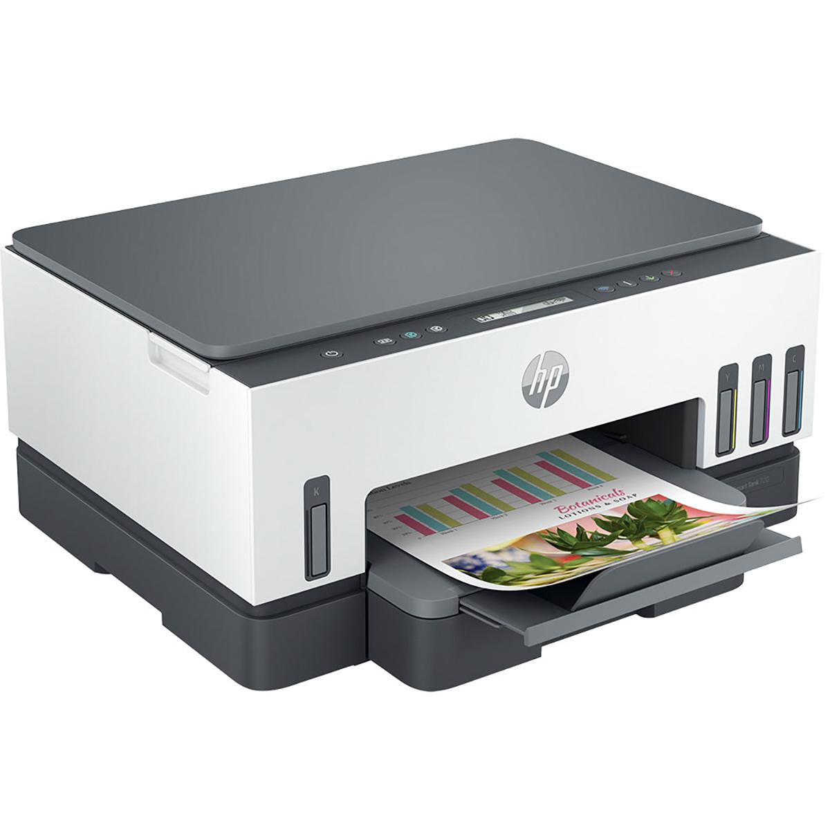 Impresora Multifunción A Color Hp Smart Tank 720 Con Wifi 220v