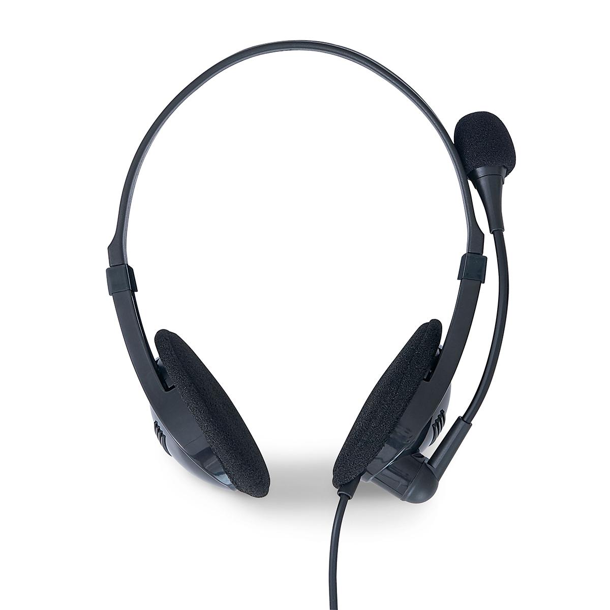 Auriculares Verbatim Con Microfono Y Control Remoto Color Negro