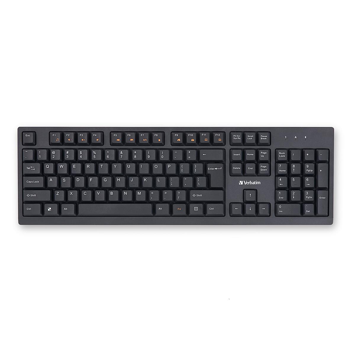 Teclado Inalámbrico Slim Verbatim 70738