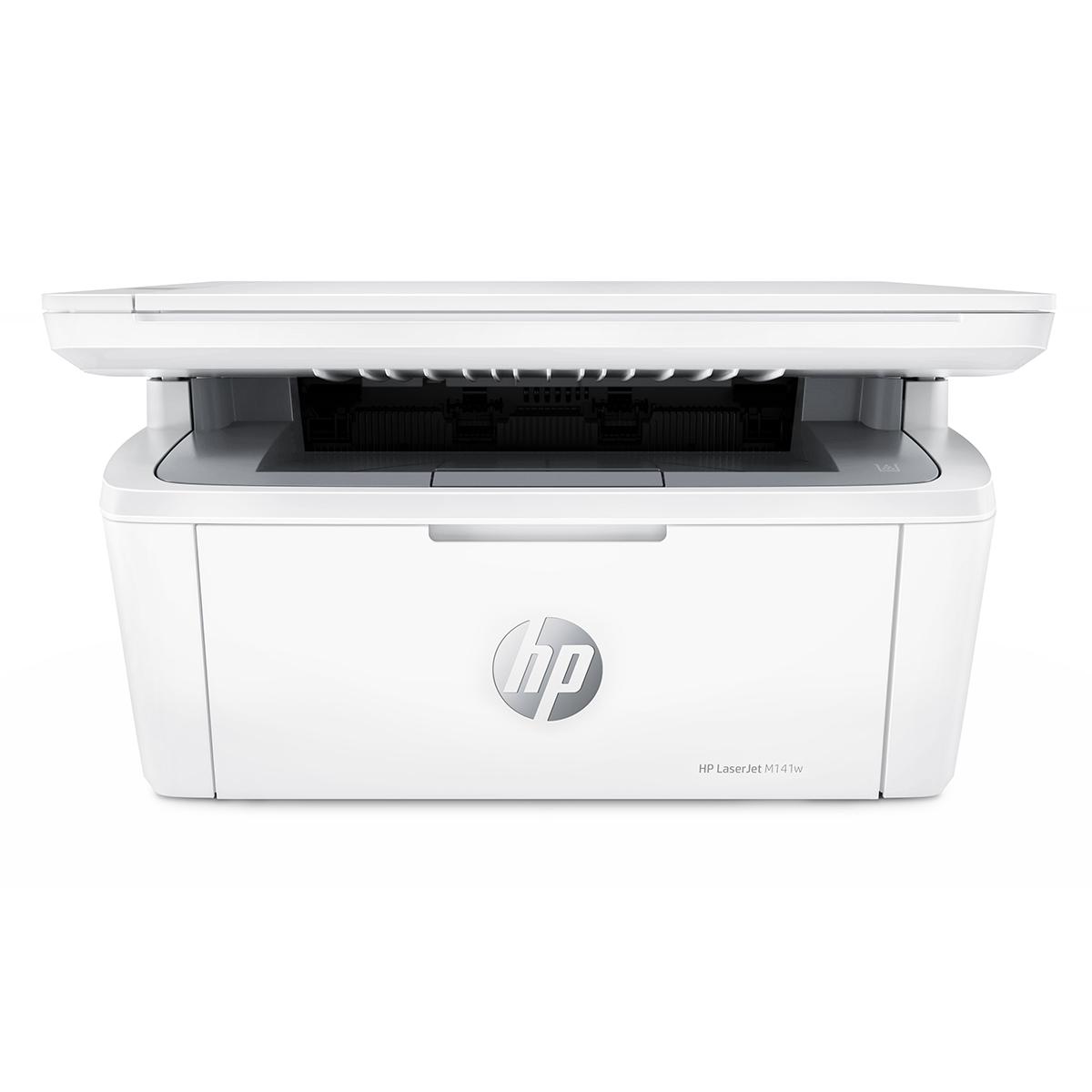 Impresora Multifunción Monocromática Hp Laserjet M141w Con Wifi 220v