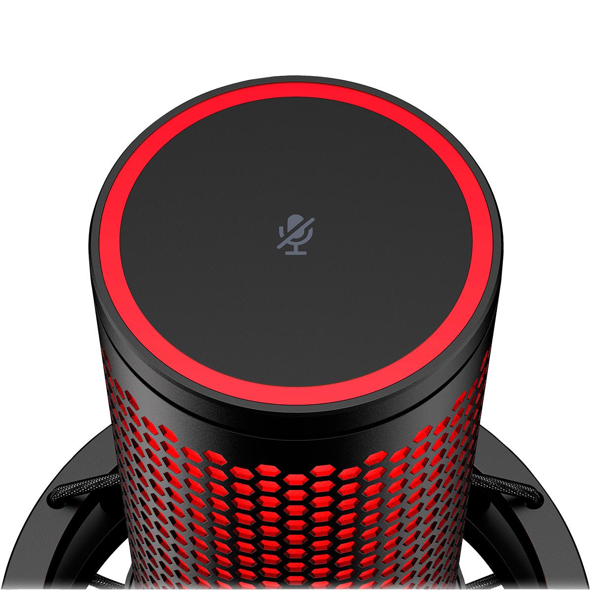 Micrófono Usb Hyperx Quadcast 2 Para Juegos, Streaming