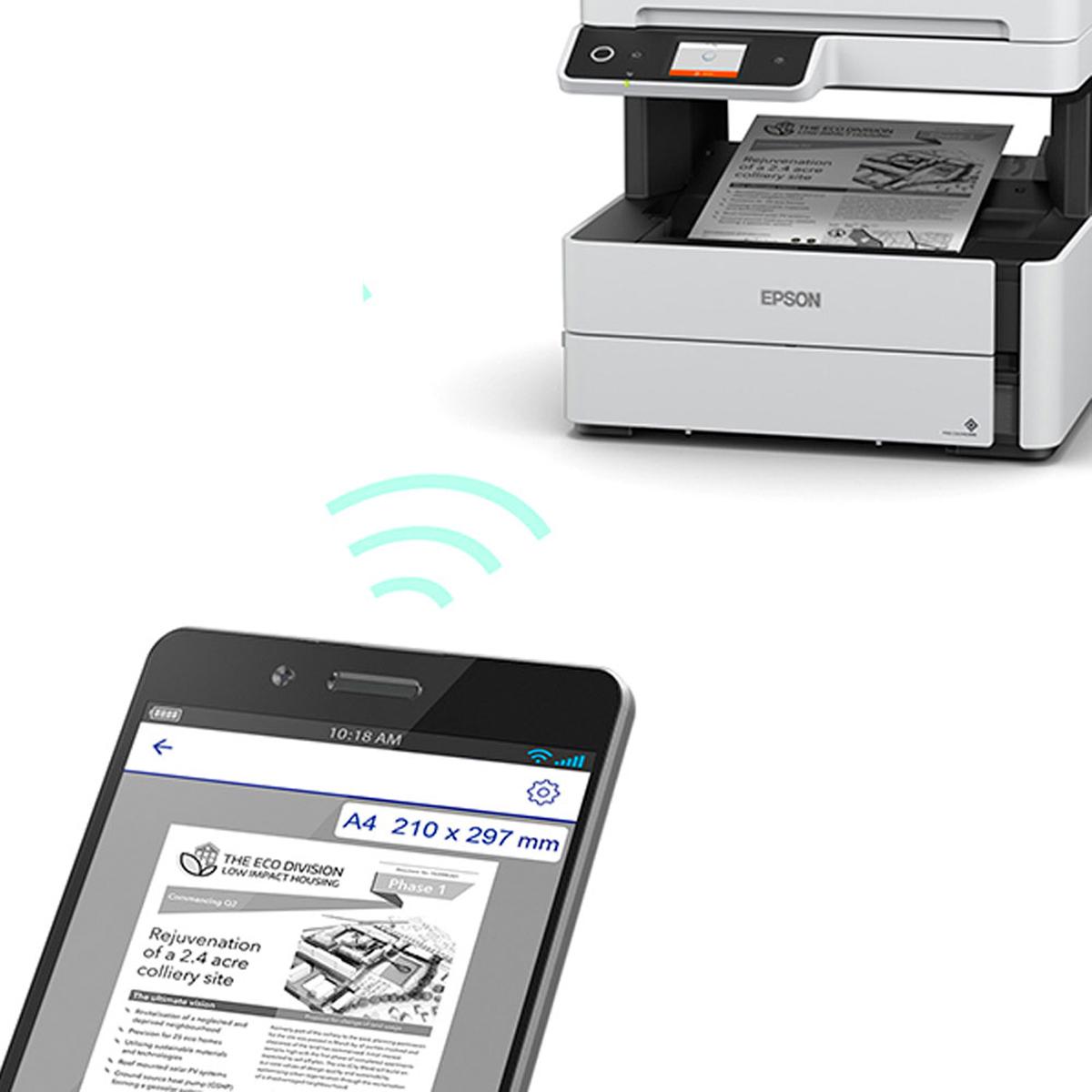 Impresora Corporativa Epson M3170 Adf Wifi Lan Duplex