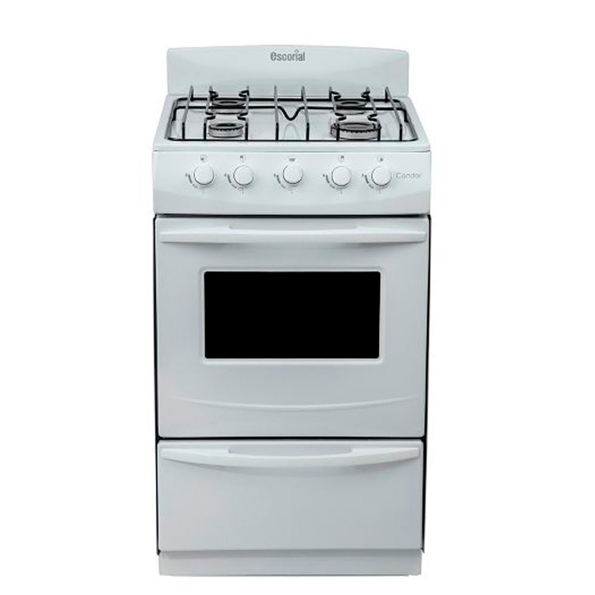 Cocina A Gas Escorial Candor S2 Color Blanco Gas Natural