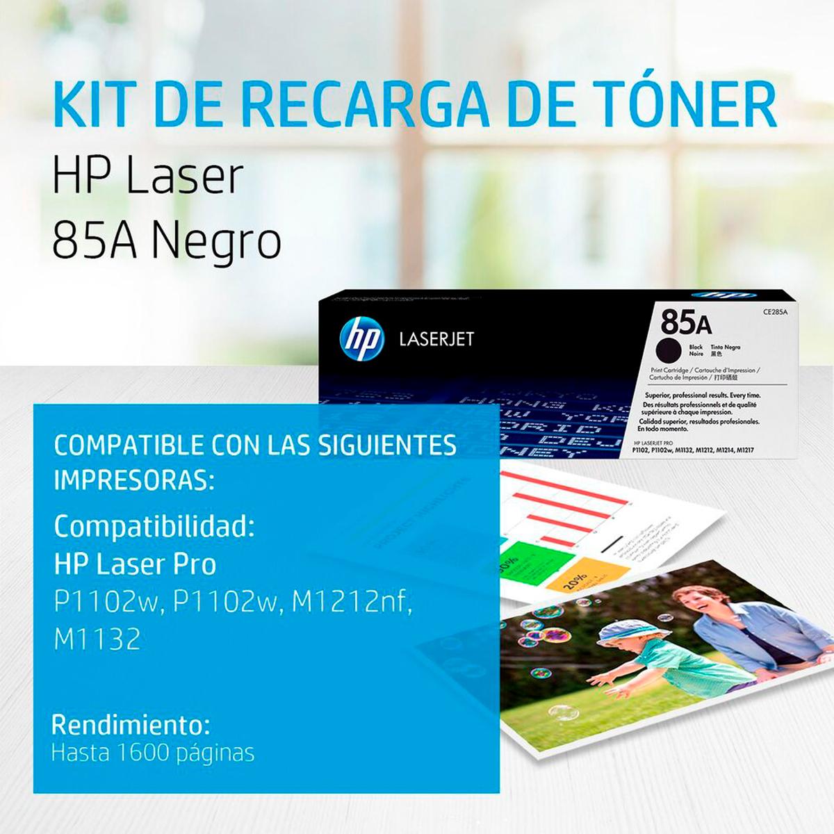 TONER HP 85A NEGRO CE285A
