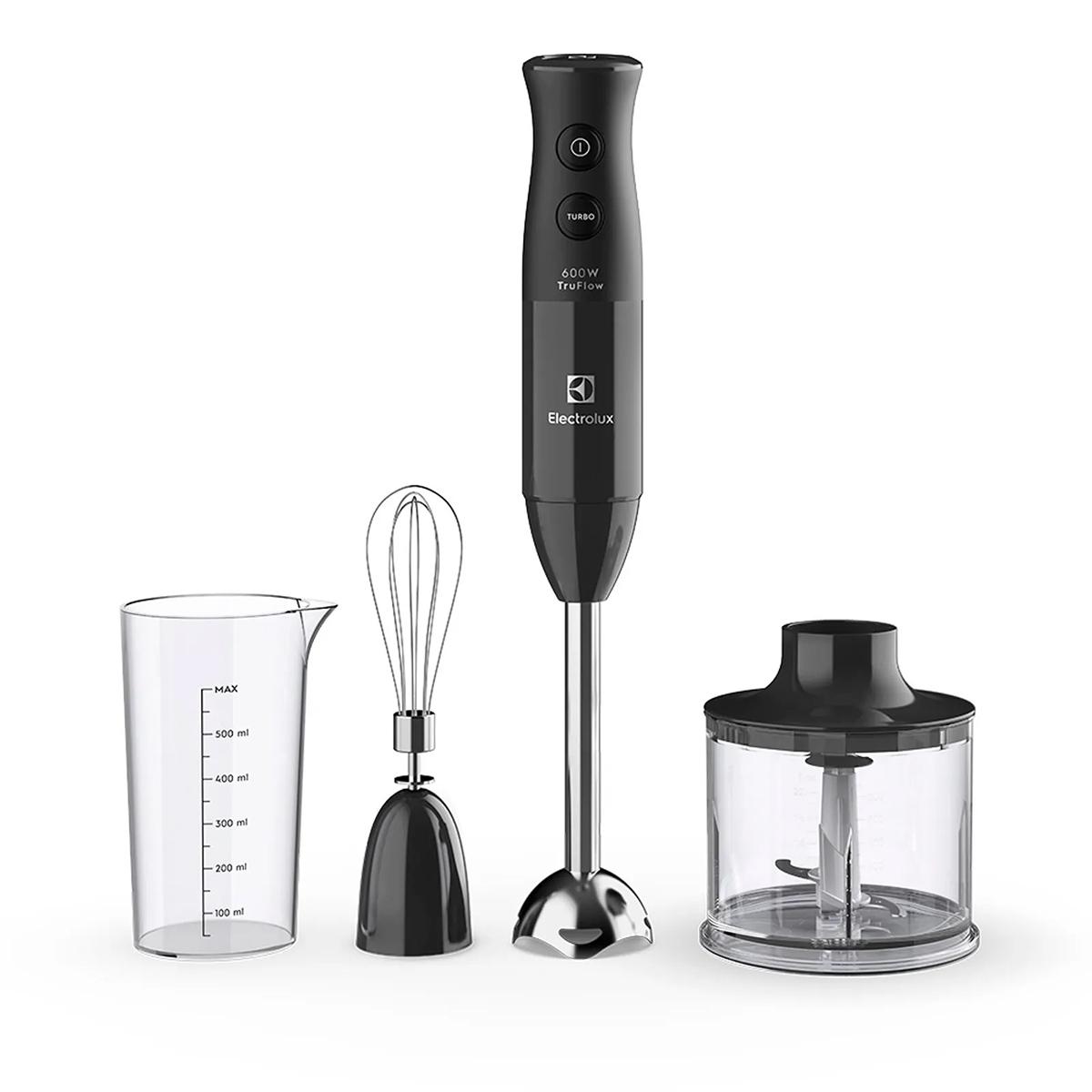 Mixer Electrolux Efficient 3 en 1 EIB20 600w Negro con acceosiros