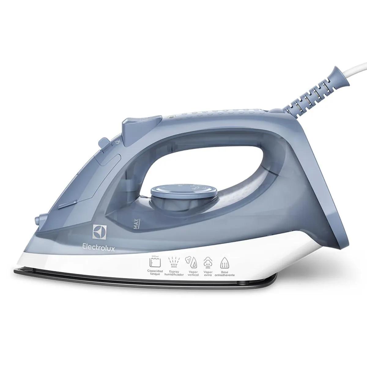 Plancha De Ropa A Vapor Y Seco Efficient Esi10 Electrolux Color Gris