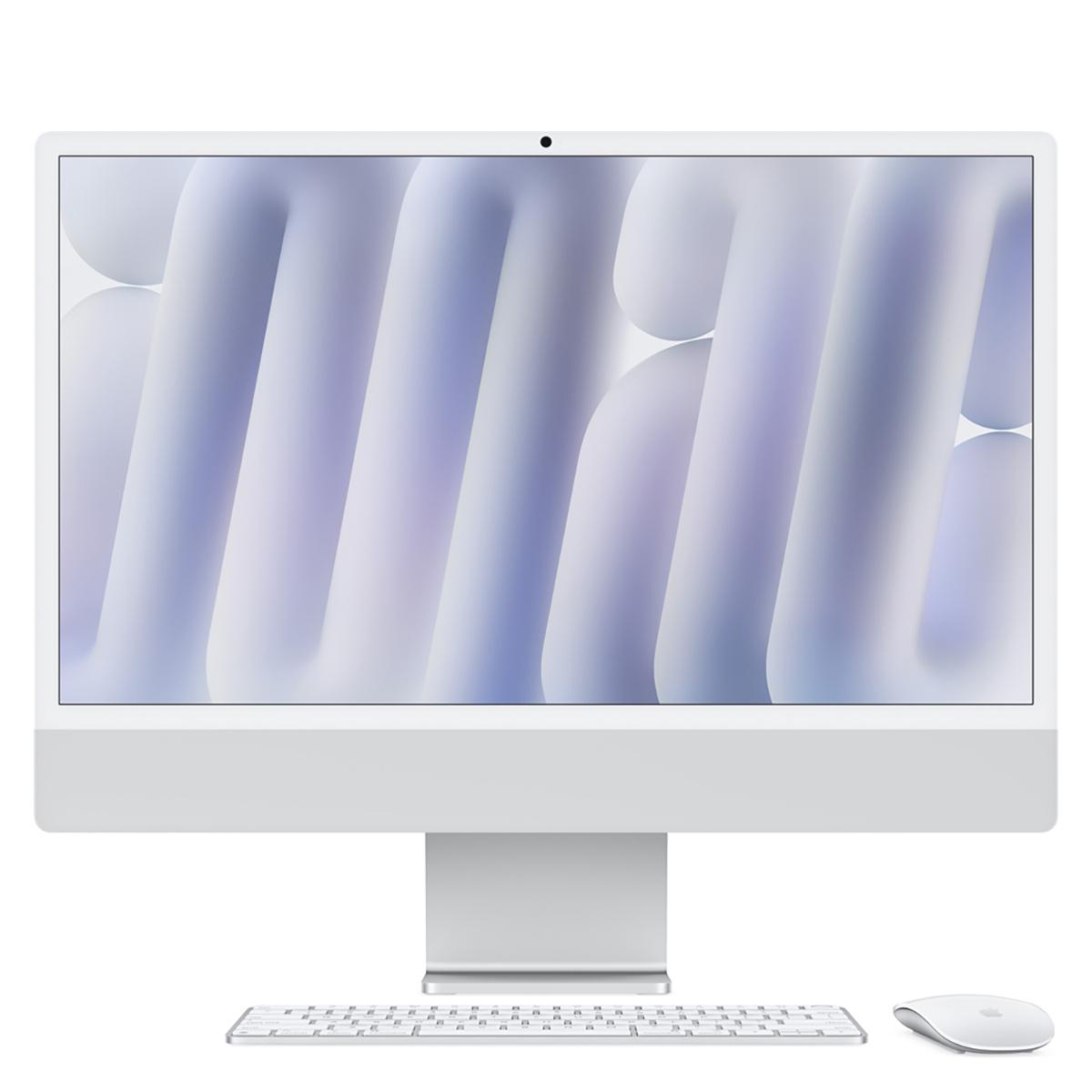 iMac 24" 4.5K Retina Apple M4 CPU 10core GPU 10core, 512GB SSD, 16GB Ram Silver
