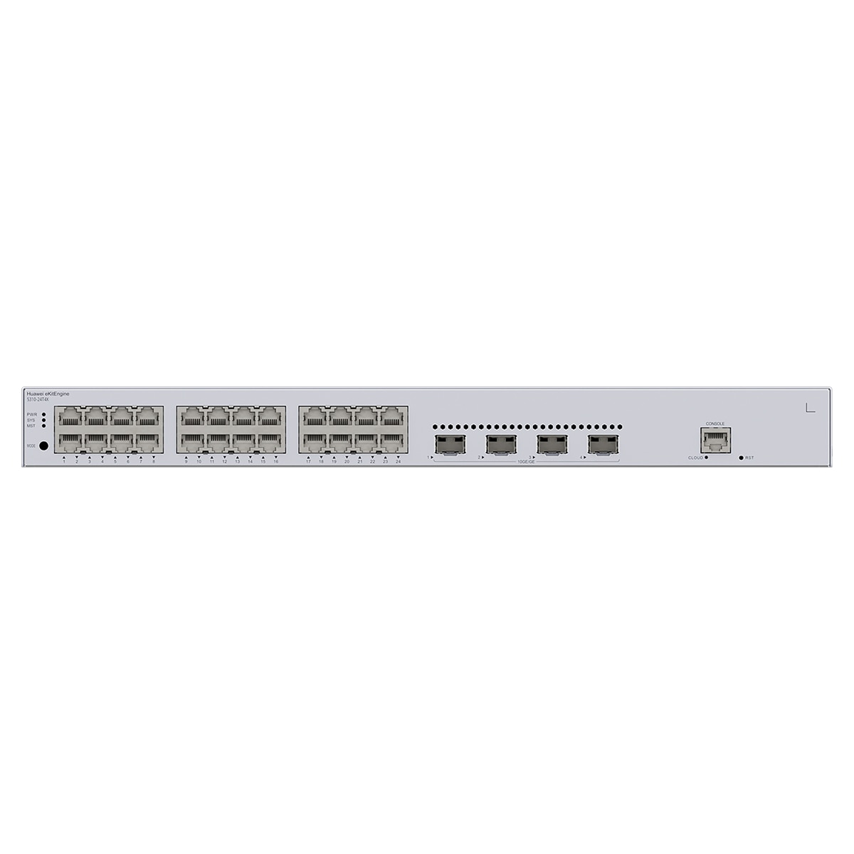 SWITCH 24P HUAWEI EKIT S310-24P4X POE+ 4SFP+ L3