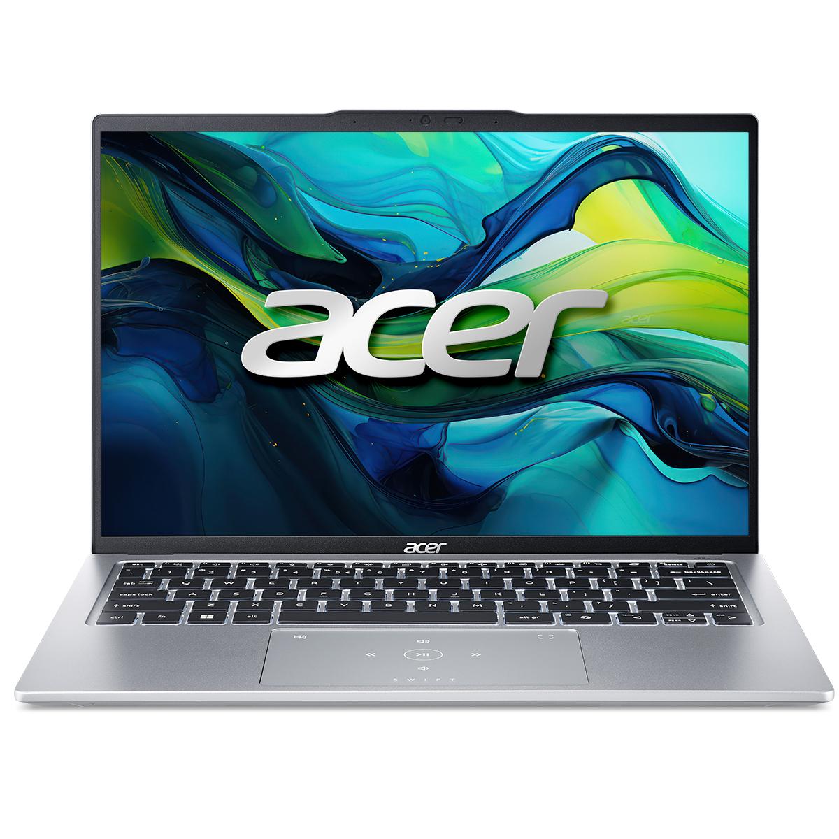 Notebook Acer Swift Go 14 Intel Core Ultra 5 512GB SSD 16GB Ram Windows 11 Silver