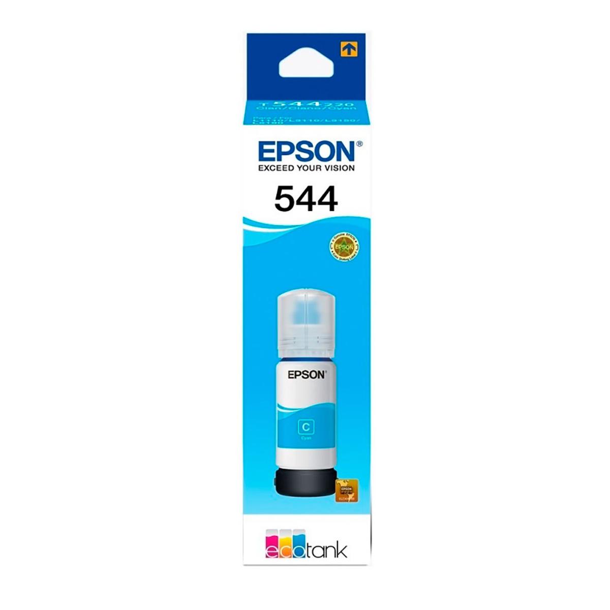 Botella de Tinta Epson T544220-AL cian