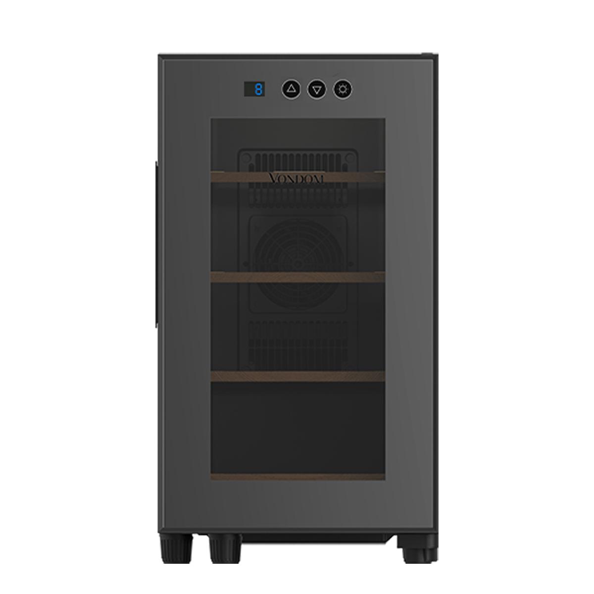 Cava De Vinos Termoeléctrica Vondom Para 8 Botellas Con Estantes De Madera