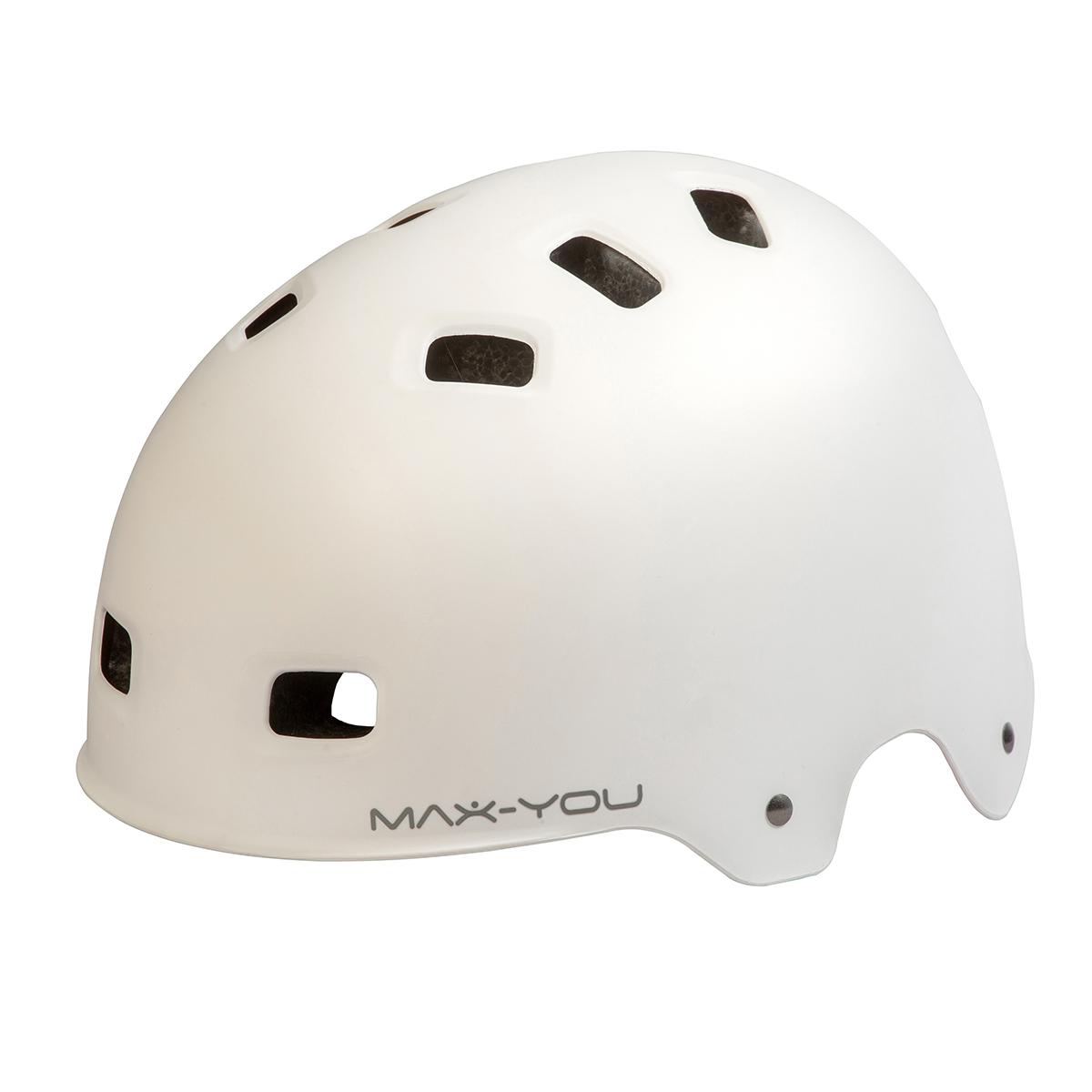 Casco MAX-YOU VH62 Blanco Mate Large